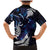 New Zealand Maori Matariki Family Matching Mermaid Dress and Hawaiian Shirt Tui Bird Galaxy