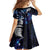 New Zealand Maori Matariki Family Matching Mermaid Dress and Hawaiian Shirt Tui Bird Galaxy