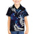 New Zealand Maori Matariki Family Matching Puletasi and Hawaiian Shirt Tui Bird Galaxy