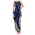 New Zealand Maori Matariki Family Matching Tank Maxi Dress and Hawaiian Shirt Tui Bird Galaxy