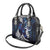 New Zealand Maori Matariki Shoulder Handbag Tui Bird Galaxy