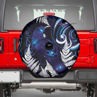 New Zealand Maori Matariki Spare Tire Cover Tui Bird Galaxy LT7 - Polynesian Pride