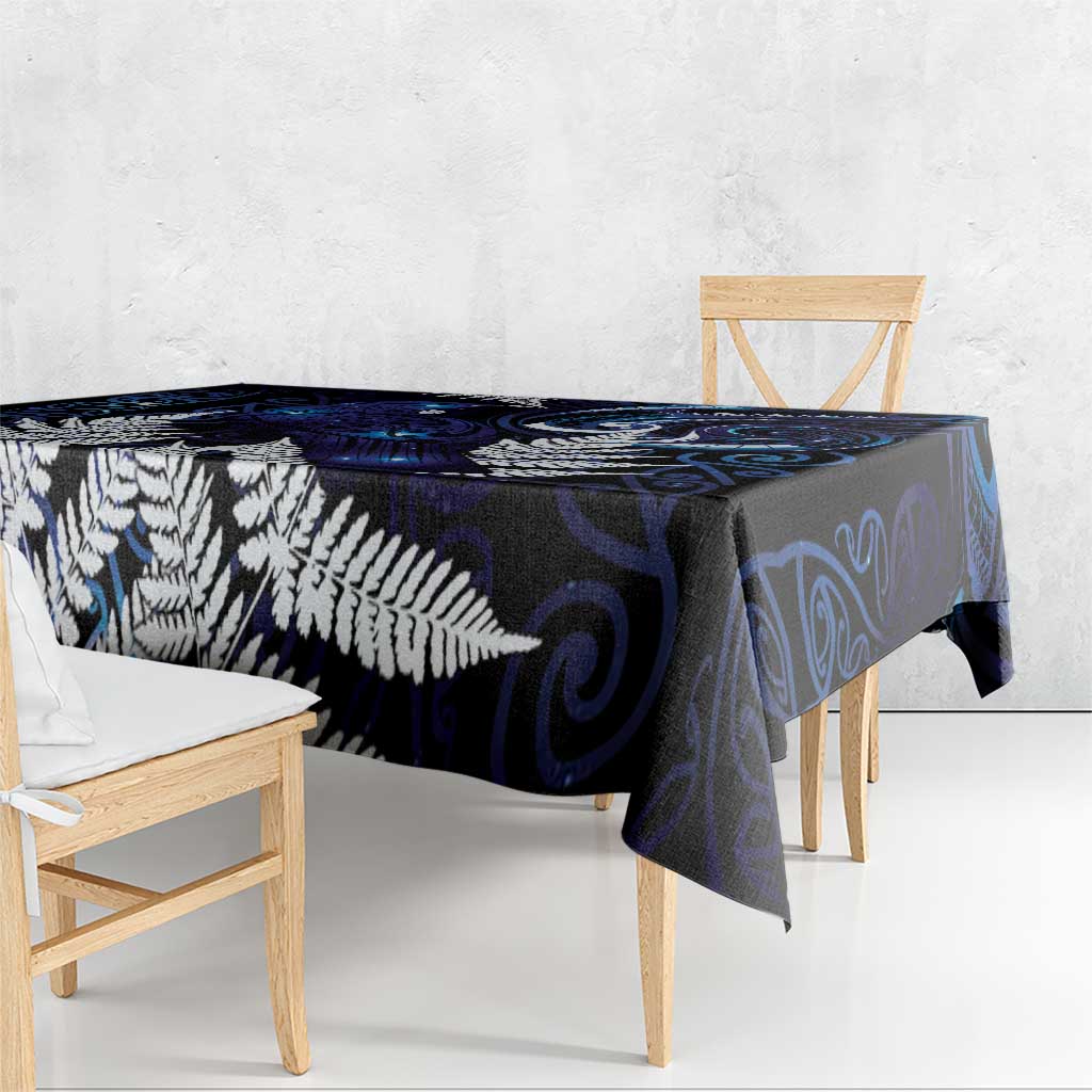 New Zealand Maori Matariki Tablecloth Tui Bird Galaxy LT7 - Polynesian Pride