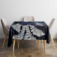 New Zealand Maori Matariki Tablecloth Tui Bird Galaxy LT7 - Polynesian Pride