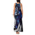 New Zealand Maori Matariki Tank Maxi Dress Tui Bird Galaxy