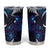 New Zealand Maori Matariki Tumbler Cup Tui Bird Galaxy