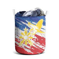 Filipino Sun and Stars Laundry Basket Grunge Vibes LT7 - Polynesian Pride