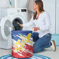 Filipino Sun and Stars Laundry Basket Grunge Vibes LT7 - Polynesian Pride