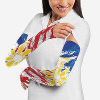 Personalized Filipino Sun and Stars Arm Sleeves Grunge Vibes LT7 - Polynesian Pride
