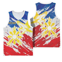 Personalized Filipino Sun and Stars Basketball Jersey Grunge Vibes LT7 - Polynesian Pride