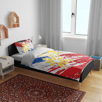 Filipino Sun and Stars Bedding Set Grunge Vibes LT7 - Polynesian Pride