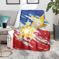 Filipino Sun and Stars Blanket Grunge Vibes LT7 - Polynesian Pride