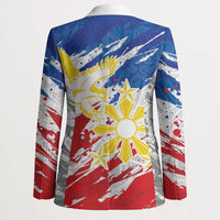 Personalized Filipino Sun and Stars Blazer Grunge Vibes LT7 - Polynesian Pride