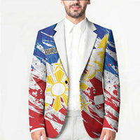 Personalized Filipino Sun and Stars Blazer Grunge Vibes LT7 - Polynesian Pride