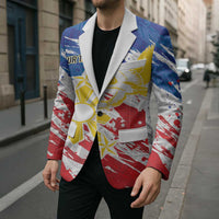 Personalized Filipino Sun and Stars Blazer Grunge Vibes LT7 - Polynesian Pride