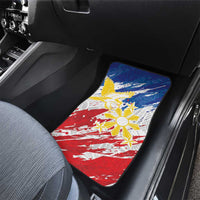 Filipino Sun and Stars Car Mats Grunge Vibes LT7 - Polynesian Pride