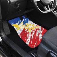 Filipino Sun and Stars Car Mats Grunge Vibes LT7 - Polynesian Pride