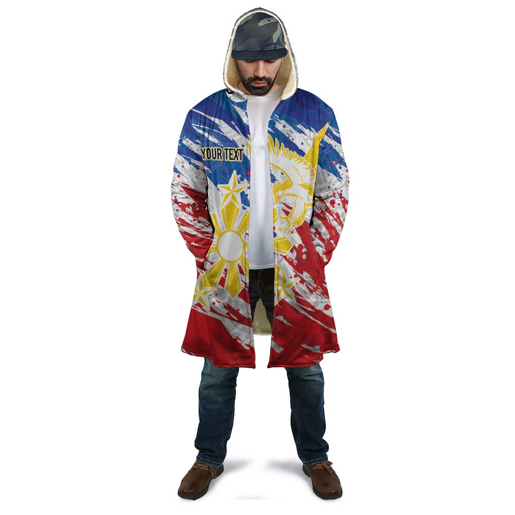 Personalized Filipino Sun and Stars Cloak Grunge Vibes LT7 - Polynesian Pride