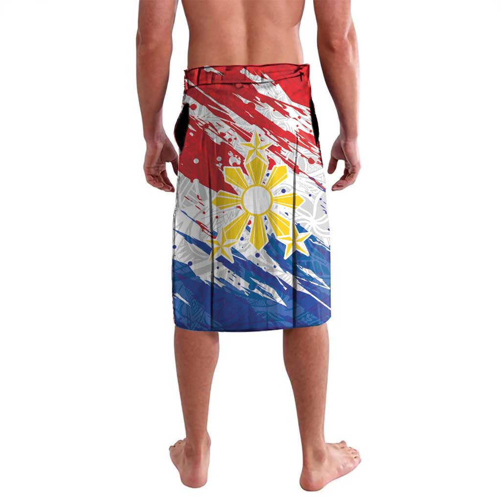 Filipino Sun and Stars Lavalava Grunge Vibes LT7 - Polynesian Pride