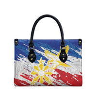 Filipino Sun and Stars Leather Bag Grunge Vibes LT7 - Polynesian Pride