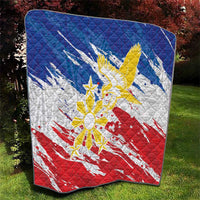 Filipino Sun and Stars Quilt Grunge Vibes LT7 - Polynesian Pride