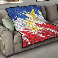 Filipino Sun and Stars Quilt Grunge Vibes LT7 - Polynesian Pride