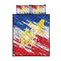 Filipino Sun and Stars Quilt Bed Set Grunge Vibes LT7 - Polynesian Pride