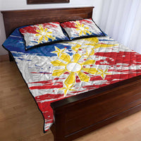 Filipino Sun and Stars Quilt Bed Set Grunge Vibes LT7 - Polynesian Pride