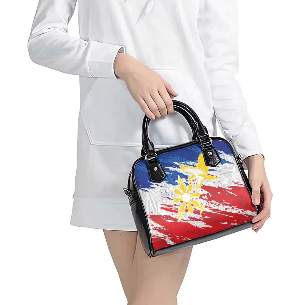 Filipino Sun and Stars Shoulder Handbag Grunge Vibes LT7 - Polynesian Pride