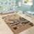 Vaiaso o le Gagana Samoa Area Rug Siapo Motif Beige