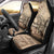 Vaiaso o le Gagana Samoa Car Seat Cover Siapo Motif Beige