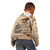 Vaiaso o le Gagana Samoa Kid Hoodie Siapo Motif Beige