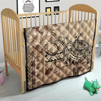 Vaiaso o le Gagana Samoa Quilt Siapo Motif Beige LT7 - Polynesian Pride