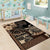 Vaiaso o le Gagana Samoa Area Rug Siapo Motif Black