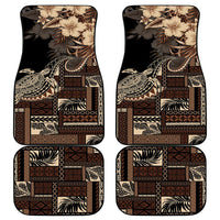 Vaiaso o le Gagana Samoa Car Mats Siapo Motif Black LT7 - Polynesian Pride