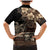 Vaiaso o le Gagana Samoa Family Matching Mermaid Dress and Hawaiian Shirt Siapo Motif Black