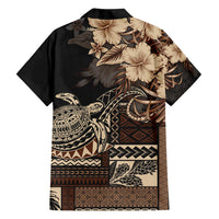 Vaiaso o le Gagana Samoa Hawaiian Shirt Siapo Motif Black LT7 - Polynesian Pride