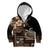 Vaiaso o le Gagana Samoa Kid Hoodie Siapo Motif Black