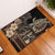 Vaiaso o le Gagana Samoa Rubber Doormat Siapo Motif Black