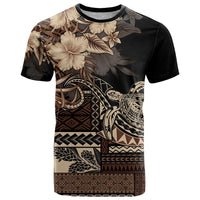 Vaiaso o le Gagana Samoa T Shirt Siapo Motif Black LT7 Black - Polynesian Pride