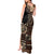 Vaiaso o le Gagana Samoa Tank Maxi Dress Siapo Motif Black