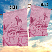Aotearoa Maori Garden Flag Pink Fern Ribbons LT7 - Polynesian Pride