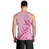 Aotearoa Maori Men Tank Top Pink Fern Ribbons LT7 - Polynesian Pride