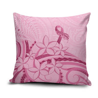 Aotearoa Maori Pillow Cover Pink Fern Ribbons LT7 Pink - Polynesian Pride