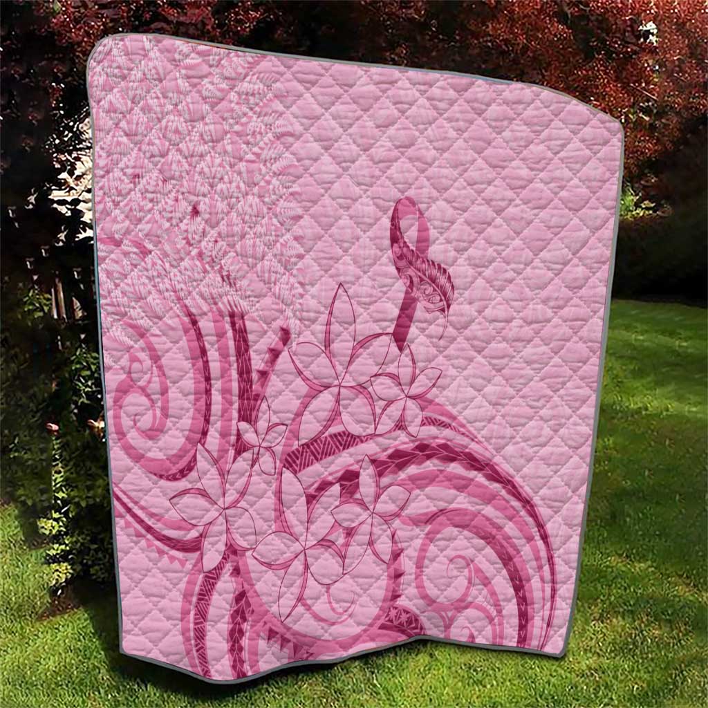 Aotearoa Maori Quilt Pink Fern Ribbons LT7 - Polynesian Pride