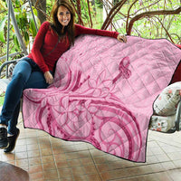 Aotearoa Maori Quilt Pink Fern Ribbons LT7 - Polynesian Pride