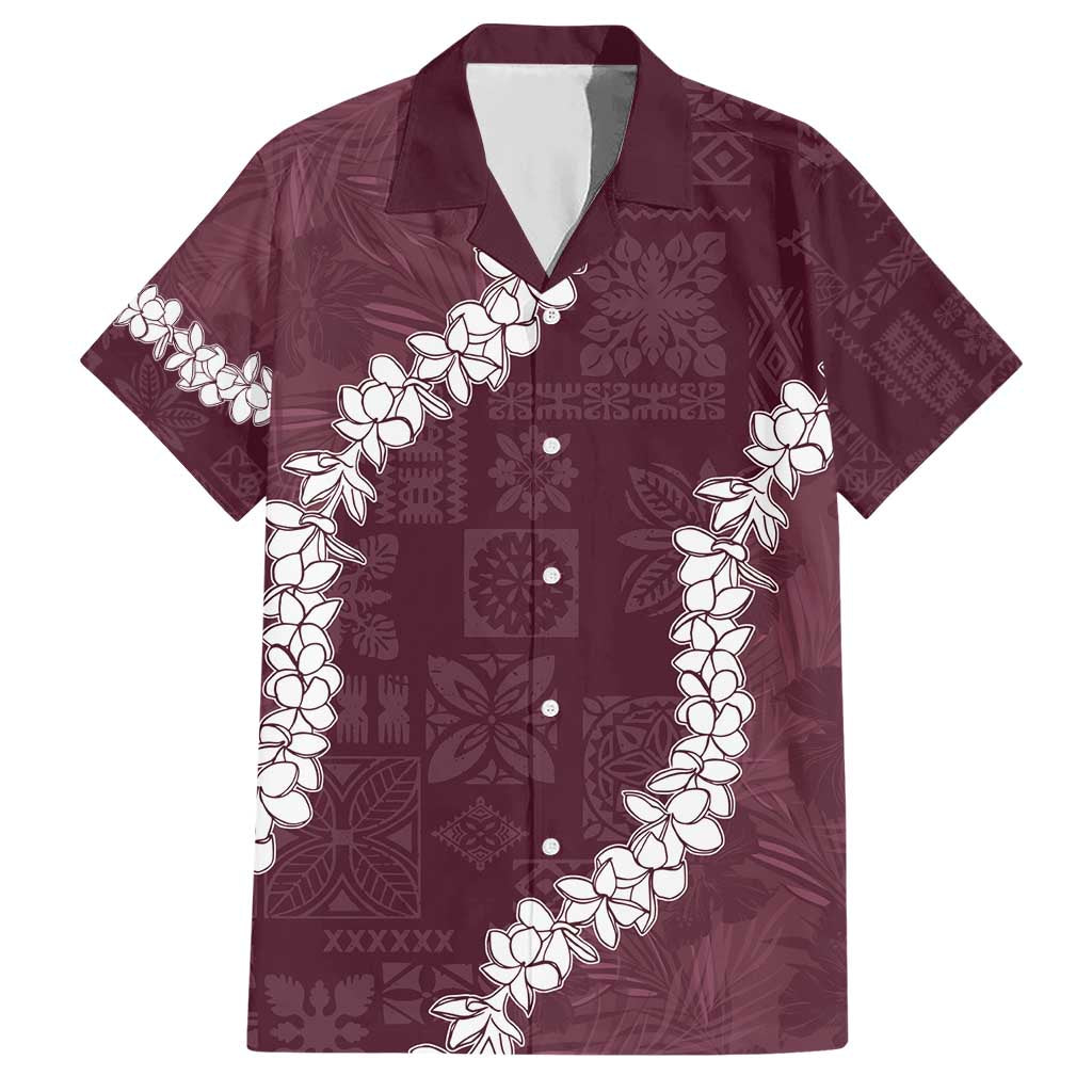 Hawaii Aloha Hawaiian Shirt Champange Quilt Patch Work Mix Plumeria Lei LT7 Champange - Polynesian Pride