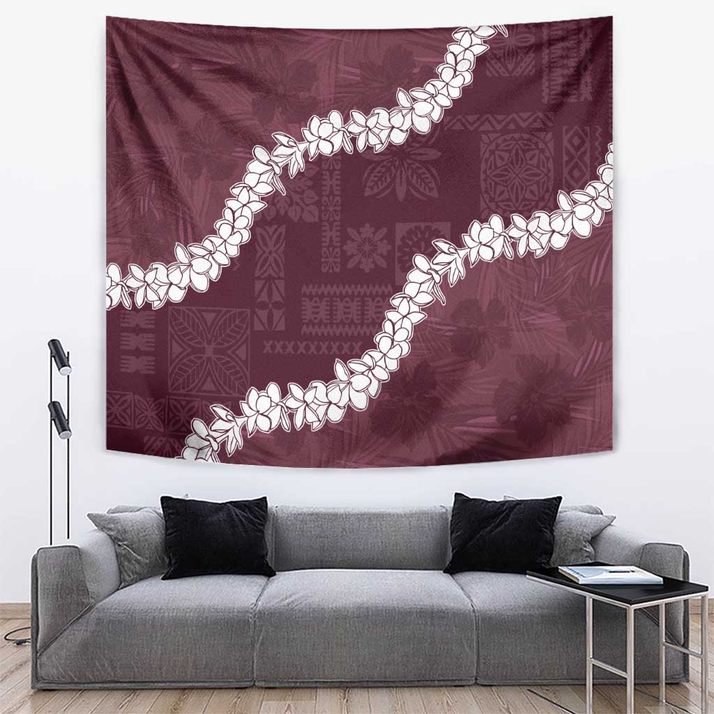 Hawaii Aloha Tapestry Champange Quilt Patch Work Mix Plumeria Lei LT7 Champange - Polynesian Pride