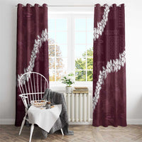 Hawaii Aloha Window Curtain Champange Quilt Patch Work Mix Plumeria Lei LT7 - Polynesian Pride
