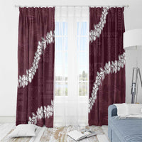 Hawaii Aloha Window Curtain Champange Quilt Patch Work Mix Plumeria Lei LT7 - Polynesian Pride